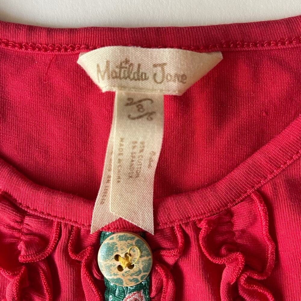 Matilda Jane Little Red Riding Dress - Picture 4 of 7